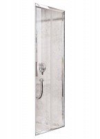 Превью фото Неподвижная душевая стенка Ravak Blix Slim BLSPS-80 блестящий + транспарент № 1