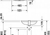 Комплект Смеситель Hansgrohe Logis 71091000 для раковины + Раковина Duravit D-Code 0338490000 встраиваемый № 5