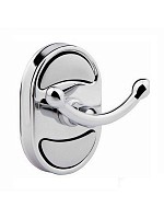 Превью фото Крючок для полотенца Potato Genus двойной, хром P2905-2 № 1