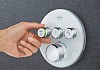 Термостат Grohe Grohtherm SmartControl 29904LS0 для ванны с душем, moon white № 6