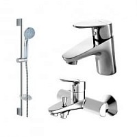 Превью фото Душевой комплект Bravat Drop F00308C для ванной комнаты 3 в 1 № 1