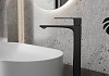 Смеситель для раковины высокий графит матовый Teymi Lori T10261 № 20