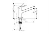 Смеситель для кухни Hansgrohe Talis S 32853000 № 2