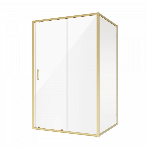 Душевое ограждение Niagara Nova NG-42-12AG-A100G 120x100x190 прямоугольник, дверь раздвижная NG-42-12AG-A100G