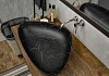 Раковина для ванной накладная Teymi Ellie 60 цвет черный мрамор T50599 № 6