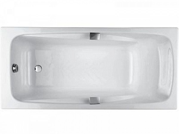 Ванна чугунная Jacob Delafon Repos E2915 170x80 с отверстиями для ручек