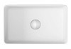 Комплект Teymi 3 в 1 для ванной: раковина Helmi Mini 38 накладная + выпуск Teymi без перелива белый + сифон черный матовый F07482 № 5