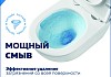 Унитаз подвесной торнадо безободковый с быстросъемным сиденьем микролифт Teymi Lina Vortex 3 поколения T40116 № 4