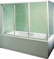 Превью фото Шторка для ванны Ravak Supernova AVDP3 -170 белая,прозрачное 40VV0102Z1 № 1