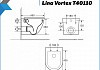 Готовое решение Teymi: Инсталляция Aina 45 + клавиша смыва Helmi хром + унитаз Lina Vortex F01390 № 12