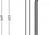 Душевая штанга Hansgrohe Crometta 85 Unica 27615000 № 3