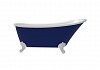 Комплект 3 в 1: Ванна акриловая Teymi Iva 162x69x76 синяя матовая + ножки и сифон F01440 № 8