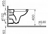 Унитаз подвесной VitrA S20 5505B003-0101 укороченный № 6