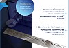 Трап для душа с сухим затвором вертикальный выпуск Teymi Helmi 10х80 c решеткой нержавеющая сталь T90347 № 4