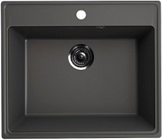 Превью фото Мойка ULGRAN Quartz Forte 580-09 Асфальт № 1