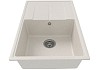 Мойка для кухни 74х48 белая матовая Teymi Hanna Smart T120117 № 9