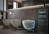 Инсталляция с унитазом комплект 5 в 1 Teymi унитаз подвесной безободковый Lina Vortex 3 поколения кнопка белая F16234 № 10