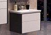 Комплект мебели для ванной Roca Ronda 60 белый глянец, антрацит ZRU9302968 № 3