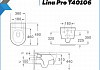 Комплект Teymi 6 в 1: Инсталляция Aina 52 + клавиша смыва Helmi черная + унитаз Lina Pro + гигиенический душ Lina черный матовый F08121 № 9