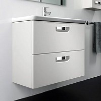 Превью фото Тумба с раковиной Roca Gap 60 белая матовая № 1