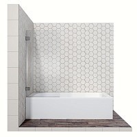 Превью фото Шторка для ванны Ambassador Bath Screens 16041101 700x1400 № 1