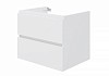 Тумба подвесная для ванной 60 см Teymi Laina корпус белый фасад матовый белый T60802 T60802