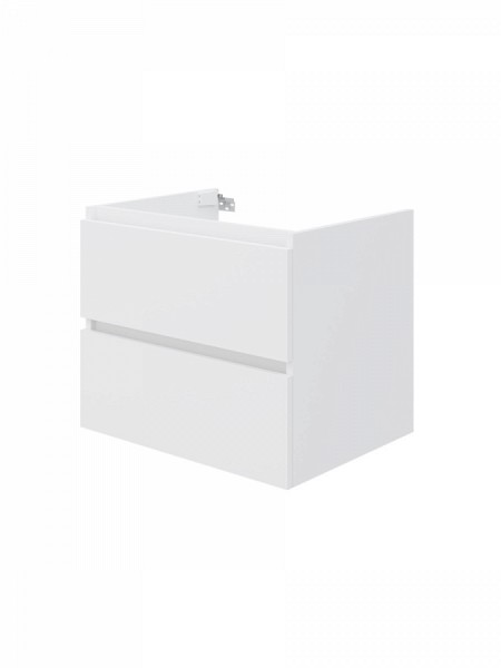 Тумба подвесная для ванной 60 см Teymi Laina корпус белый фасад матовый белый T60802