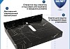 Столешница керамогранитная 60 см черный мрамор с раковиной Teymi Kati 43 кронштейны 2 шт. черные в комплекте F14332 № 22