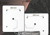 Зеркало настенное с подсветкой в ванную Teymi Edlen Black 600х800 LED сенсор T20723 T20723 № 11