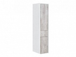 Превью фото Шкаф пенал Roca Ronda R белый матовый/бетон № 1