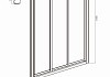 Душевое ограждение Ambassador Forsa 110x90x195 17021102NX-90NX № 5