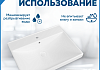 Раковина для ванной мебельная на тумбу Teymi Helga 60 белая T51009 № 8