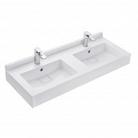 Превью фото Раковина Акватон Сакура 120 1A72433KSK010 2 чаши № 1