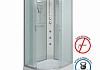 Душевая кабина Niagara Classic 110x80x240 средний поддон, матовое стекло 331844RBKTG № 2