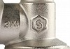 Вентиль Stout SVL 1156 3/4", запорно-балансировочный, угловой  , купить батареи в Москве № 8