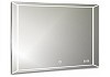 Зеркало Azario VOLL 800x600 сенсор выкл+часы ФР-00001399