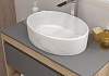 Раковина для ванной накладная Teymi Lori 50 цвет мрамор белый матовый T50484 № 4