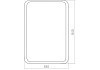 Зеркало Teymi Solli Loft 60х80, Black Edition, черная рамка T20219 T20219 № 9