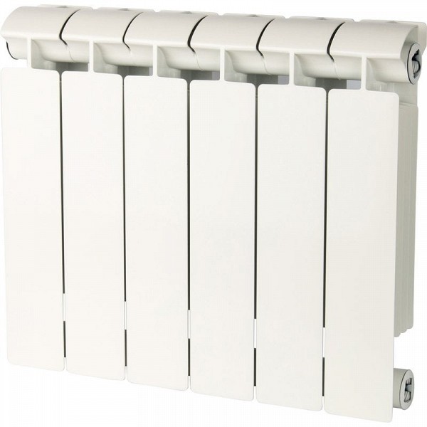 Радиатор секционный биметаллический Global Style Extra 350 6 секций для системы отопления дома, офиса, дачи и квартиры