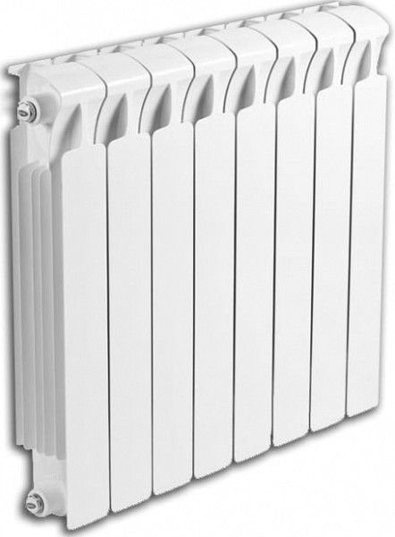 Радиатор биметаллический Rifar Monolit 350 8 секций для системы отопления дома, офиса, дачи и квартиры