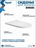Сиденье для унитаза Teymi S40101 (совместимо T40102; T40110; T40205; T42101) быстросъемное дюропласт микролифт