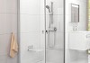 Дверь для душевого уголка Ravak CRV1-80 Transparent, профиль сатин
