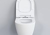 Унитаз подвесной Queen 113T20101R 570x360x400 БЕЛЫЙ матовый безободковый с тонкой крышкой № 3