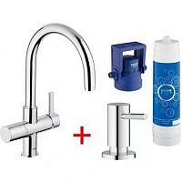 Превью фото Смеситель для кухни Grohe Blue 124105 № 1