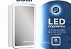 Зеркальный шкаф Teymi Solli 50х75, LED, сенсор, часы, смена цвета T60209CS T60209CS
