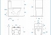 Унитаз напольный безободковый с быстросъемным сиденьем микролифт Teymi Ellie T40801 № 14