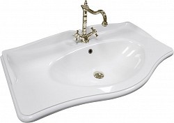 Превью фото Раковина мебельная Акватон Версаль 100 слоновая кость 1A712431VS200 № 1