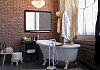 Зеркало Teymi Helmi Loft 80x60, Black Edition, черная стальная рама, полка, сенсор на взмах T20309IR T20309IR № 5