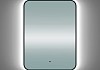 Зеркало настенное с подсветкой в ванную Teymi Solli Black Soft Line 60x80 LED сенсор на взмах T20233S T20233S № 9