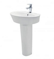 Превью фото Раковина с пьедесталом Creo Ceramique PARIS РА3100+РА3110 № 1